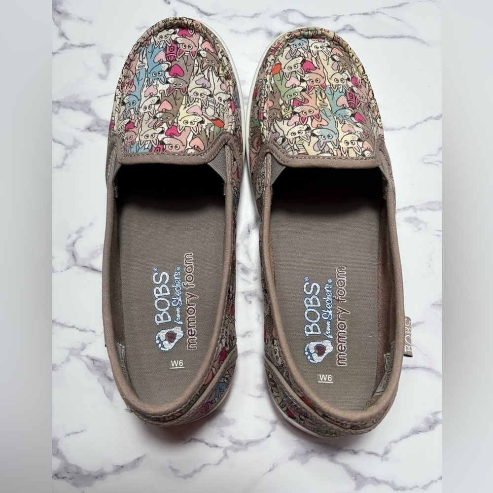 Skechers BOBS B CUTE-LOVE SHUFFLE Women’s Slip on Sneakers